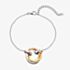 Hot Diamonds Three Colour Trio Circle Bracelet DL707