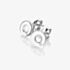 Hot Diamonds Amulets Silver Circle Stud Earrings DE709