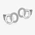 Hot Diamonds Sterling Silver Interlocking Circle Stud Earrings DE913