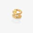 Hot Diamonds HD X Golden Edit Spirit Double Rope Ear Cuff DE682