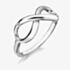 Hot Diamonds Sterling Silver Diamond Infinity Ring DR144