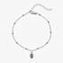 Hot Diamonds Silver Whisper Sterling Silver February Birthstone Bracelet SWB026