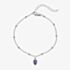 Hot Diamonds Silver Whisper Sterling Silver September Birthstone Bracelet SWB033