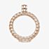 Hot Diamonds Emozioni Sorrento Rose Gold Plated 25mm Coin Keeper EK021