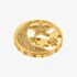 Hot Diamonds Emozioni Notturno Gold Plated 25mm Coin EC560