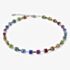Coeur De Lion GeoCUBE Polaris & Rhinestone Multicolour Crystal Necklace 4409/10-1500