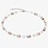 Coeur De Lion Ladies GeoCUBE Iconic Rose Gold Square Crystal Necklace 4017/10-0235