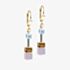 Coeur De Lion Ladies GeoCUBE Multicoloured Drop Earrings 2838/20-1516