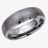 Unique Mens Tungsten Carbide 7mm Brushed Ring TUR-29