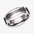 Unique Ring Tungesten 7mm Silver Celtic Band TUR-149