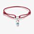 THOMAS SABO Hello Kitty Charm and Red Textile Bracelet A2245-M07-10-L24V