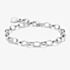 THOMAS SABO Silver Plated Charm Club Original Oval Link Bracelet X0031-M02-21