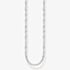 THOMAS SABO Silver Singaporean 45cm Twist Curb Chain KE2284-001-21-L45v