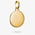 THOMAS SABO Charm Club Connect Gold Plated Small Round Charm CC1271-413-39