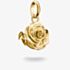 THOMAS SABO Charm Club Connect Gold Plated Rose Blossom Charm CC1263-413-39