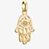 THOMAS SABO Charm Club Connect Gold Plated Hamsa Hand Charm CC1243-414-14