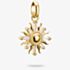 THOMAS SABO Charm Club Connect Gold Plated Sun Charm CC1246-414-14