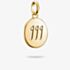 THOMAS SABO Charm Club Connect Gold Plated 111 Angel Number Charm CC1248-414-14