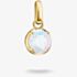 THOMAS SABO Charm Club Connect 18ct Yellow Gold Plated June Birthstone Charm CC1334-M01-14