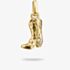 THOMAS SABO Charm Club Connect 18ct Yellow Gold Plated Cubic Zirconia Cowboy Boot Charm CC1325-M01-14