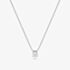 Sif Jakobs Sterling Silver Ovale Cubic Zirconia Necklace SJ-N2744-CZ