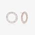Sif Jakobs Rose Gold Plated Antella Circolo Grande Earrings SJ-E0325-CZ(RG)