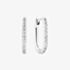 Sif Jakobs Sterling Silver Capriana Cubic Zirconia Hoop Earrings SJ-E2600-CZ