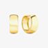 Sif Jakobs Gold Plated Largo Chunky Hoop Earrings SJ-E2715-YG