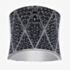 Sif Jakobs Ladies Rhodium Plated 'Pecetto Grande' Black Cubic Zirconia Zigzag Ring SJ-R11066-B