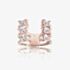 Sif Jakobs Rose Gold Plated Antella Baguette Grande Ring SJ-R014-CZ(RG)/56