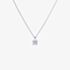 Diamonfire Silver 2.00ct Round Cubic Zirconia 4 Claw Pendant Necklace P4920