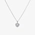 Diamonfire Sterling Silver Heart Cubic Zirconia Necklace P4616