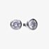 Diamonfire Silver Bezel Set 2.00ct Cubic Zirconia Stud Earrings E6620