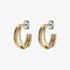 Olivia Burton Ever Stacked Gold Plated Crystal Hoop Earrings 24100295