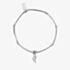 ChloBo Ladies Silver Divinity Within Wing Charm Bracelet SBMNFB2530