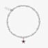 ChloBo Sterling Silver July Birthstone Bracelet SBBCB3492