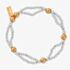 ChloBo Mixed Metal Entwined Bracelet GMBDCC