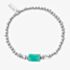 ChloBo Silver Balance Spirit Stone Bracelet SBSSAM