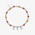ChloBo Divine Courage Sterling Silver & Fire Agate Bracelet SBFA20563058