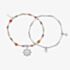 ChloBo Sunkeeper Sterling Silver, Citrine, Fire Agagte & Pink Tourmaline Bracelet Set SBSETFAMU