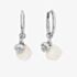 ChloBo Treasures Of Bali Dream Waves Sterling Silver Shell Oval Hoop Earrings SEH35143540