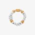 ChloBo Mixed Metal Entwined Double Ring GMR2D (M)