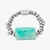 ChloBo Silver Balance Spirit Stone Ring SR2SSAM (M)