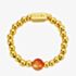 ChloBo Fearless Light 18ct Gold Plated & Sodalite Mini Ring GR_FA