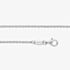 Angel Whisperer Silver 60cm Pea Chain Necklace ERN-60-E