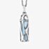 Angel Whisperer Powerful Stone Blue Agate Small Necklace ERN-HEAL-BA-S