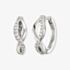 Angel Whisperer Silver Paradise Creole Earrings ERE-PARADISE-ZI-CR