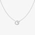 Ania Haie Vogue Maven Sterling Silver Cubic Zirconia Linked Necklace N062-02H