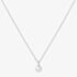 Ania Haie Miss Dainty Sterling Silver Shell Pearl Pendant Necklace N065-01H