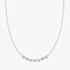 Ania Haie Miss Dainty Sterling Silver Pave Multi Bead Chain Necklace N065-07H